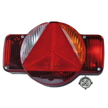 Schlussleuchte Humbaur rechts 5-pol waagrecht