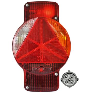 Feu arrière Humbaur droit 5-pol vertical