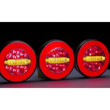 LED Schlussleuchte Fristom FT-113Y 12/24V  li/re