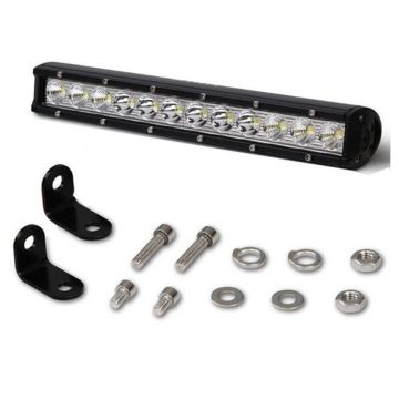 LED Light-Bar,  332x50x60mm,  12/24V