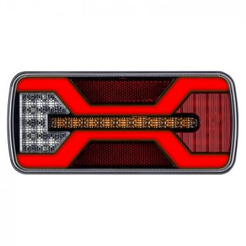 Feu arrière LED droit avec résistance 014002429