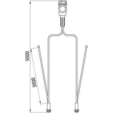 Aspöck Jokon Anschlusskabel, 13-pol  5m 014003171