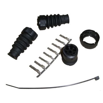 Bajonett-Verbinder 8-pol Aspöck, links / rechts