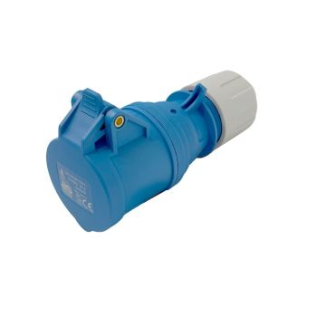 Steckerkupplung  CEE 16A 3-pol, 230V