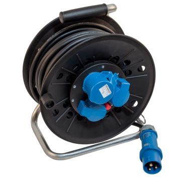 Kabelrolle CEE 16A 3-pol,  25m