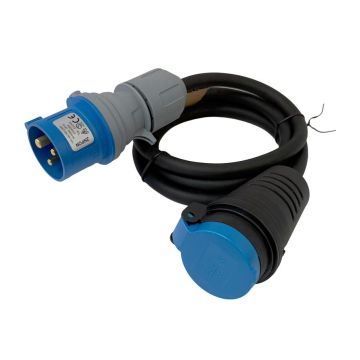 Verlängerungskabel 1.5m  CEE 16A 230V 3-pol