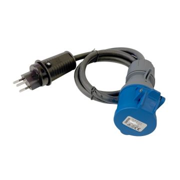 Verlängerungskabel 1.5m  CEE 10A 230V 3-pol