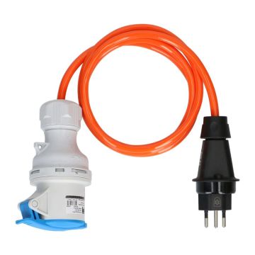 Verlängerungskabel 1.5m  CEE 10A 230V 3-pol