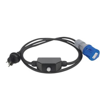 Rallonge T13 - CEE16/3 pôles   Longueur 2m