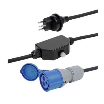 Rallonge T13 - CEE16/3 pôles   Longueur 2m