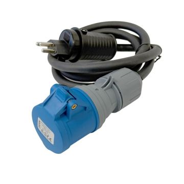 Verlängerungskabel 1.5m  CEE 16A 230V 3-pol 014005026