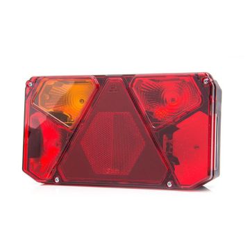 LED feu arrière WAS 12-24V gauche - 7 pôles à baïonnette