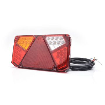 LED Schlussleuchte WAS 125-10 12/24V  links 01410915