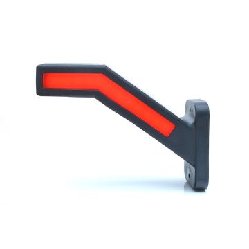 LED Umrissl. u. Seitenmarkierl. + Blinker 168-5  12/24V  links