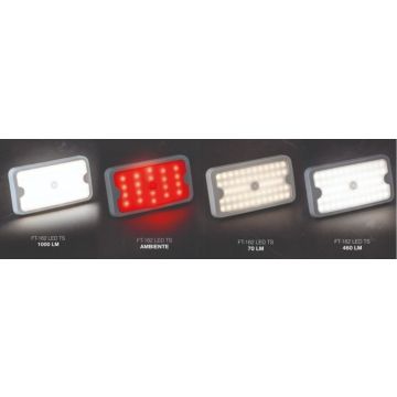 LED Innenleuchte Fristom 155x83x19  12/24V