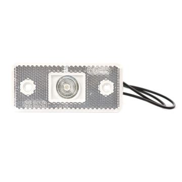 LED Positionsleuchte WAS 17D 12/24V weiss