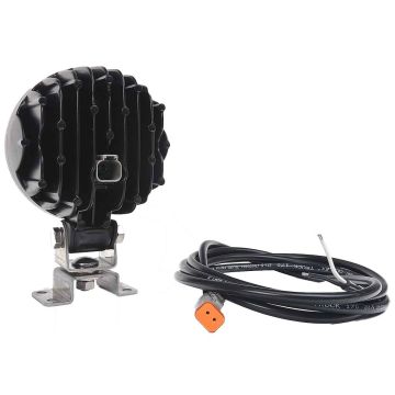 LED Arbeitsscheinw. Ø 108x74, 12-70V  WAS