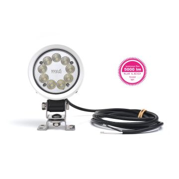 LED Arbeitsscheinw. Ø 108x46, 12-70V  WAS