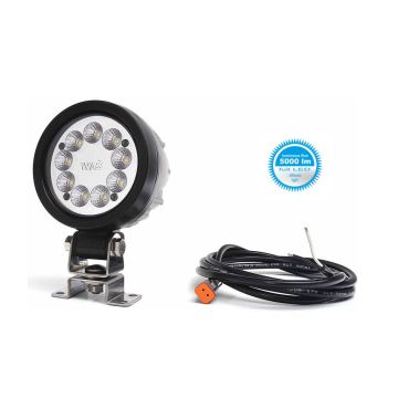 LED Arbeitsscheinw. Ø 108x74, 12-70V WAS 01451210
