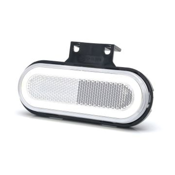 LED Positionsleuchte WAS 12/24V weiss 01451422