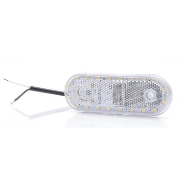 LED Positionsleuchte WAS 12/24V weiss 01451536