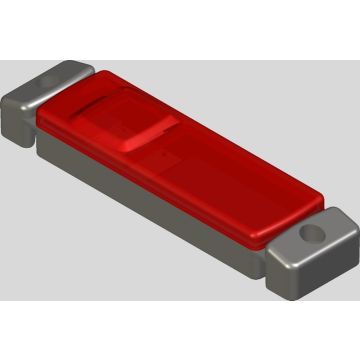 LED feu de position WAS 45S 12/24V  rouge