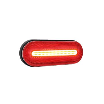 LED Positionsleuchte Fristom FT-070 12/36V rot