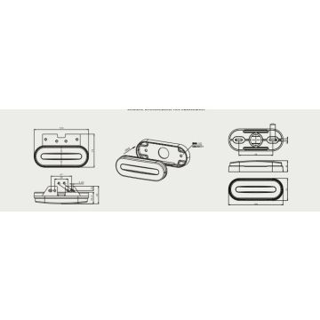 LED feu de position latéral Fristom FT-070 12/24V