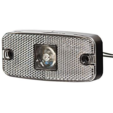 LED Positionsleuchte WAS 12/24V weiss 01452250