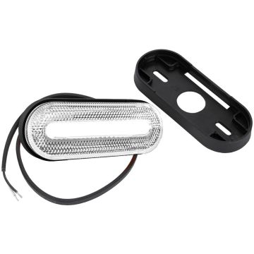 LED Positionsleuchte Fristom FT-070 12/24V weiss