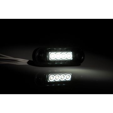LED Positionsleuchte Fristom FT-073 12/36V weiss