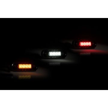 LED feu de position Fristom FT-073 12/36V rouge