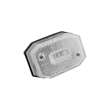 LED Positionsleuchte Fristom FT-001 weiss 12-24V