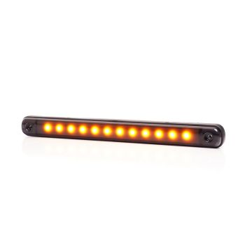 LED feu de gabarit latéral WAS 276 Black 12/24V