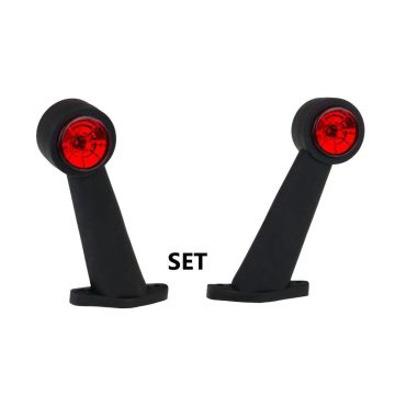 LED Umrissleuchte Fristom FT-009E 12/24V Set à 2 links/rechts