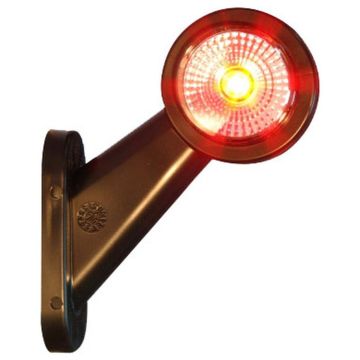 LED feu de gabarit 12-24V rouge/blanc  droite