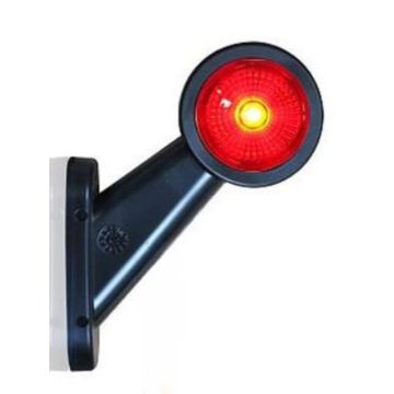 LED feu de gabarit 12-24V rouge/blanc  droite 01452992