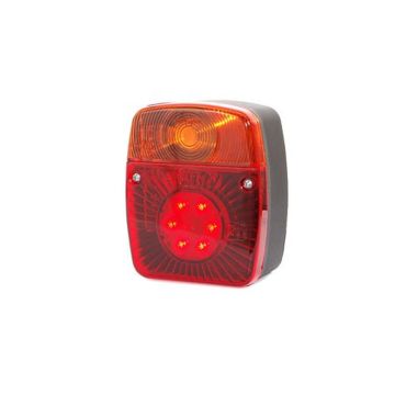 LED Schlussleuchte WAS 18- 5  12/24V  Hybrid  links/rechts