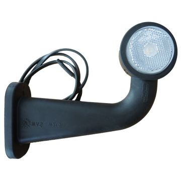 LED Positionsleuchte WAS 21.2.3  12/24V weiss links