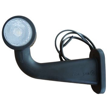 LED Positionsleuchte WAS 21.2.4  12/24V weiss rechts