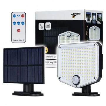 LED Solar Scheinwerfer, Kabel 5m