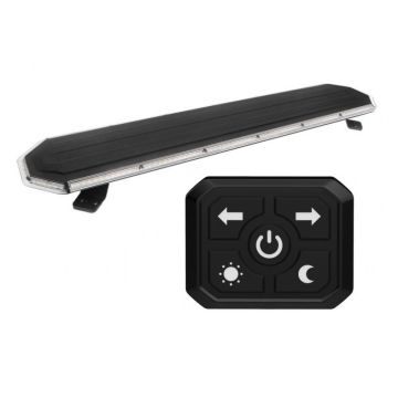 LED Mini Bar 1070 x 218 x 25, 12/24V jaune 42"