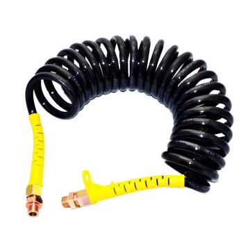 Tube spiral air comprimé jaune 7.5m 014816171