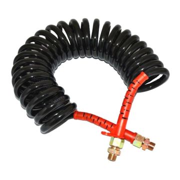 Tube spiral air comprimé rouge 7.5m 014822101