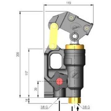 Handpumpe, Leitungseinbau