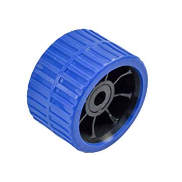 Galet de slip en polyuréthane bleu