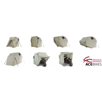 ACEBIKES bâche pour garage à motos  **NET**