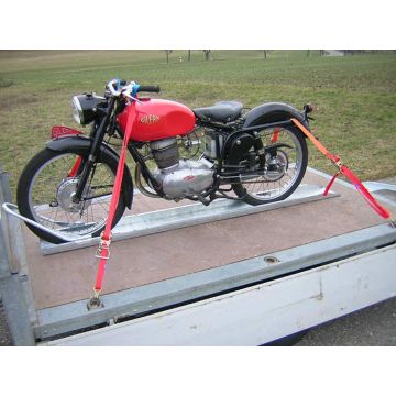 Rail-moto être debout long, avec étrier de blocage