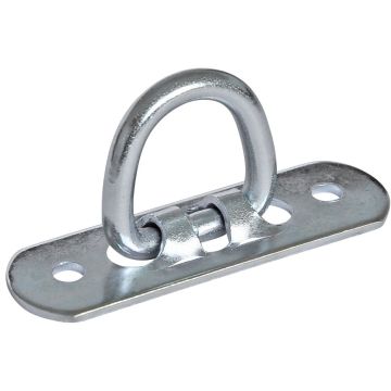 Pontet étrier zingué, latéral rabattable 020010124