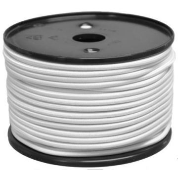 Expanderseil,   8mm, Gummi weiss UV-b